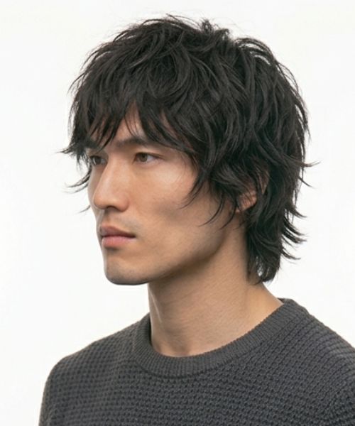 12 layered wolf cut