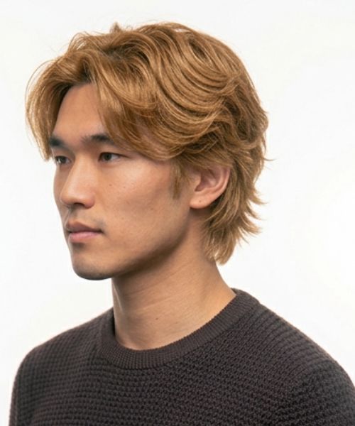 23 blonde layered hair