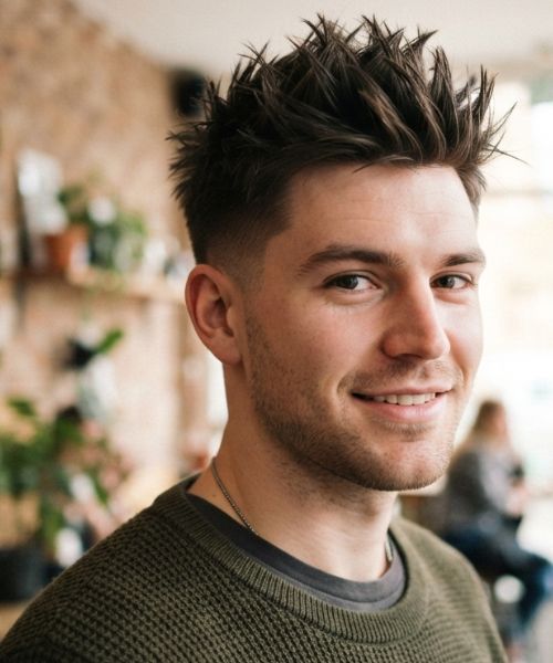 31 spiky hair