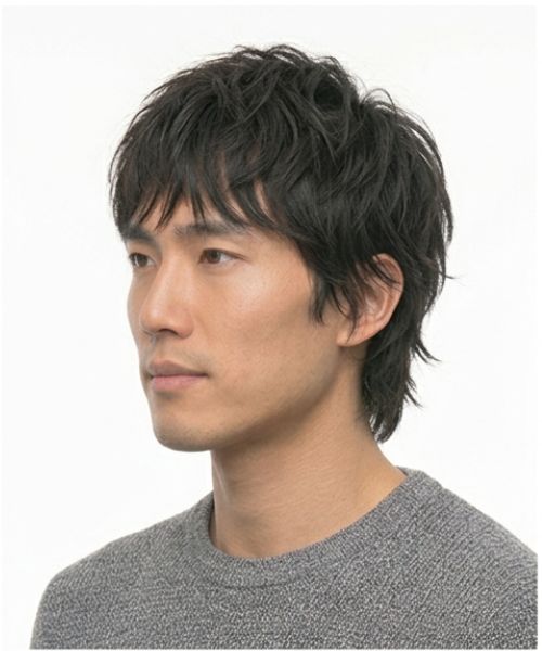 4 layered shag cut