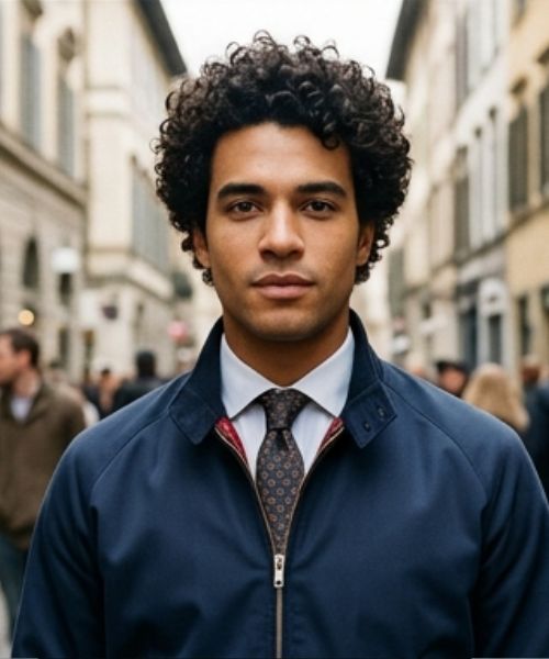 6 curly mod cut