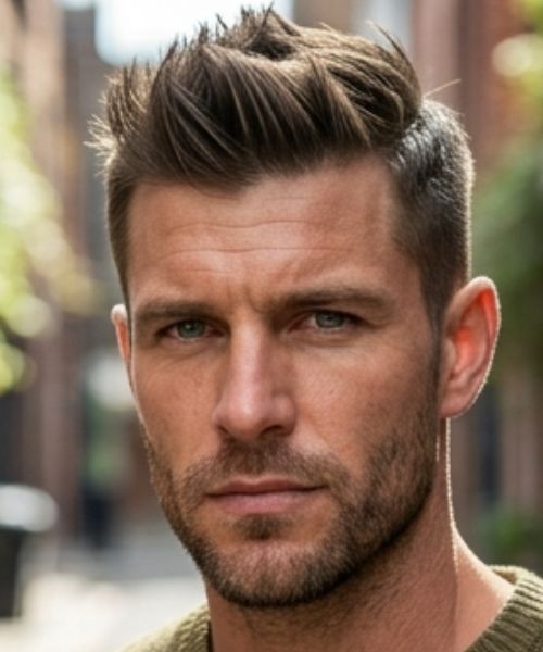 9 faux hawk
